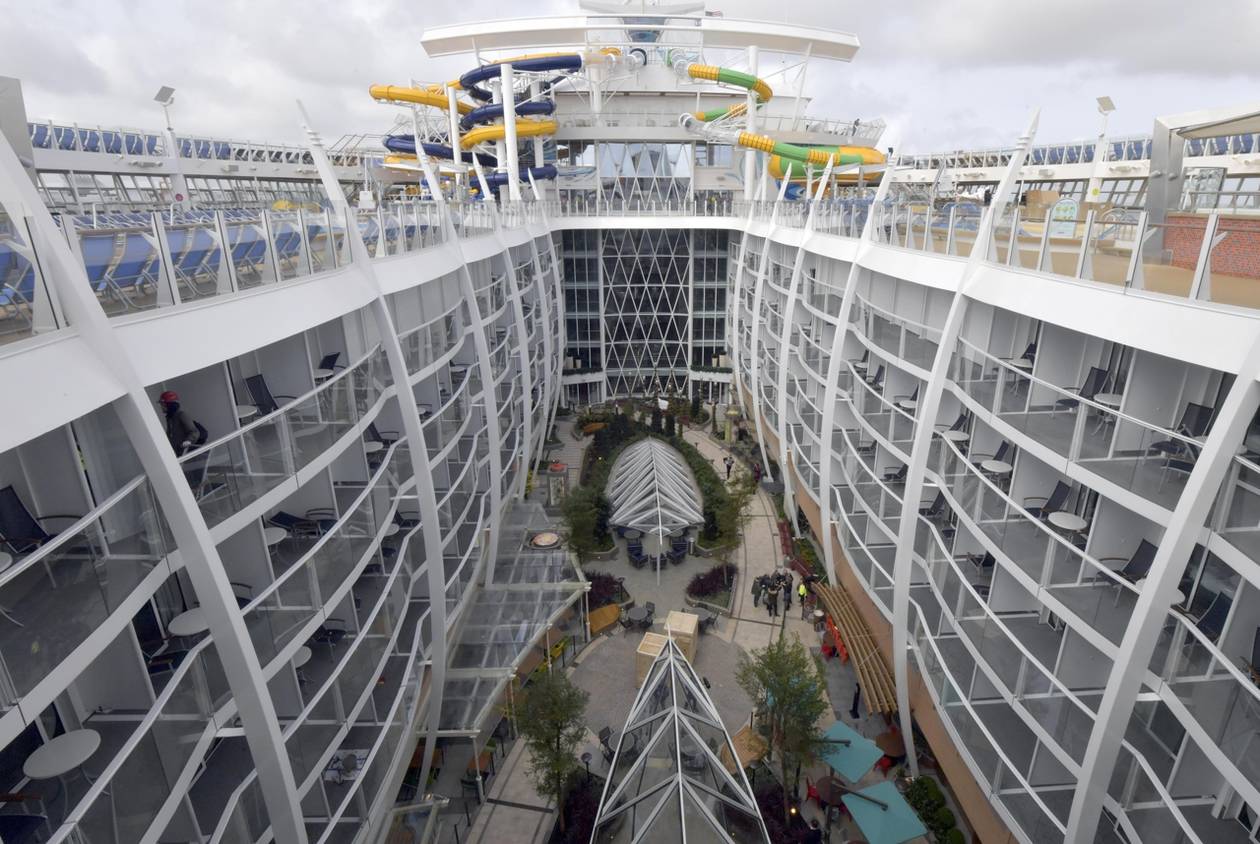 Les temps forts de la livraison du Symphony of the seas