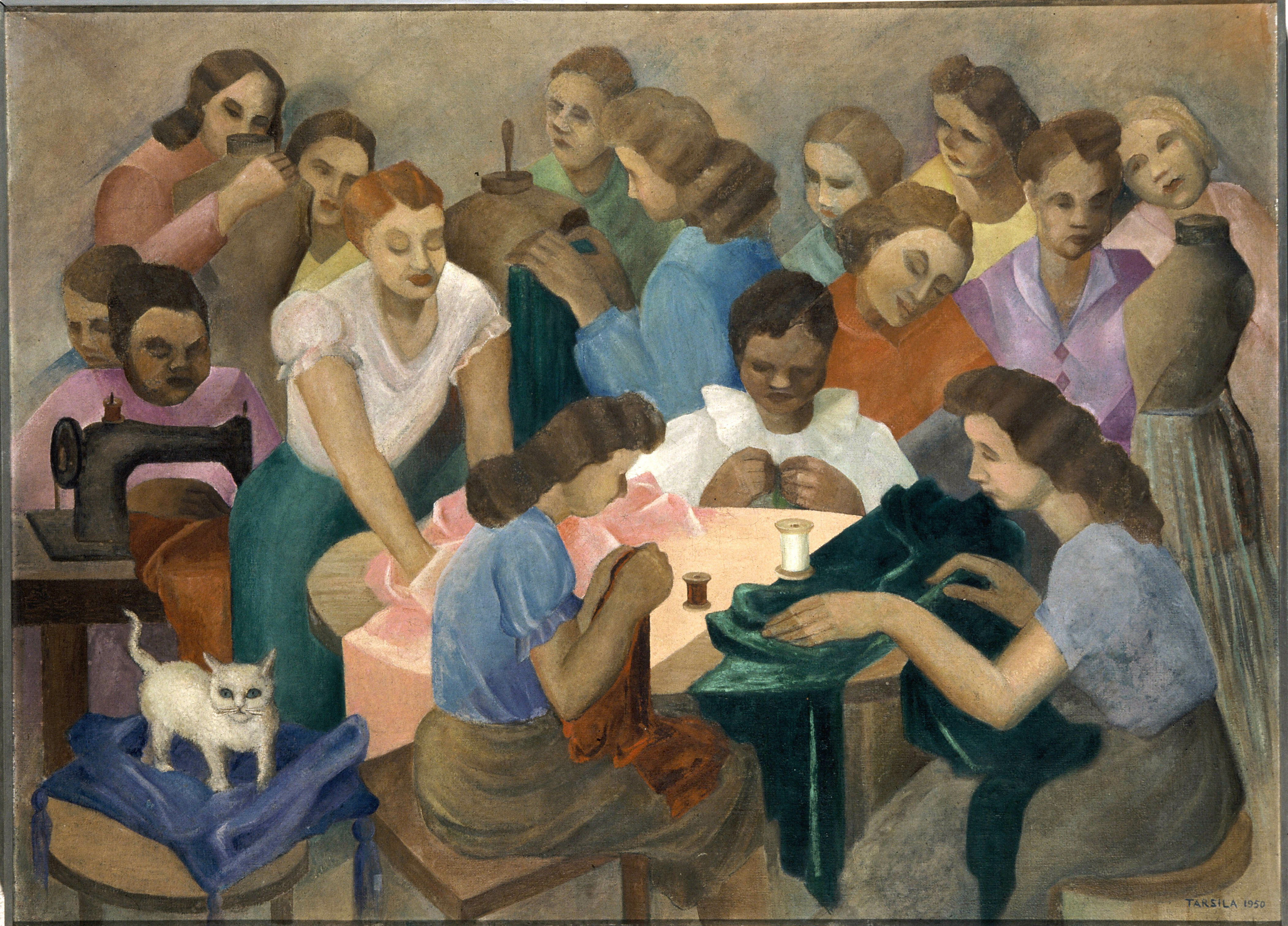1936/19450- leo sobre tela -  73 x 100 cm - Museu de Arte Contempornea da Universidade de So Paulo -