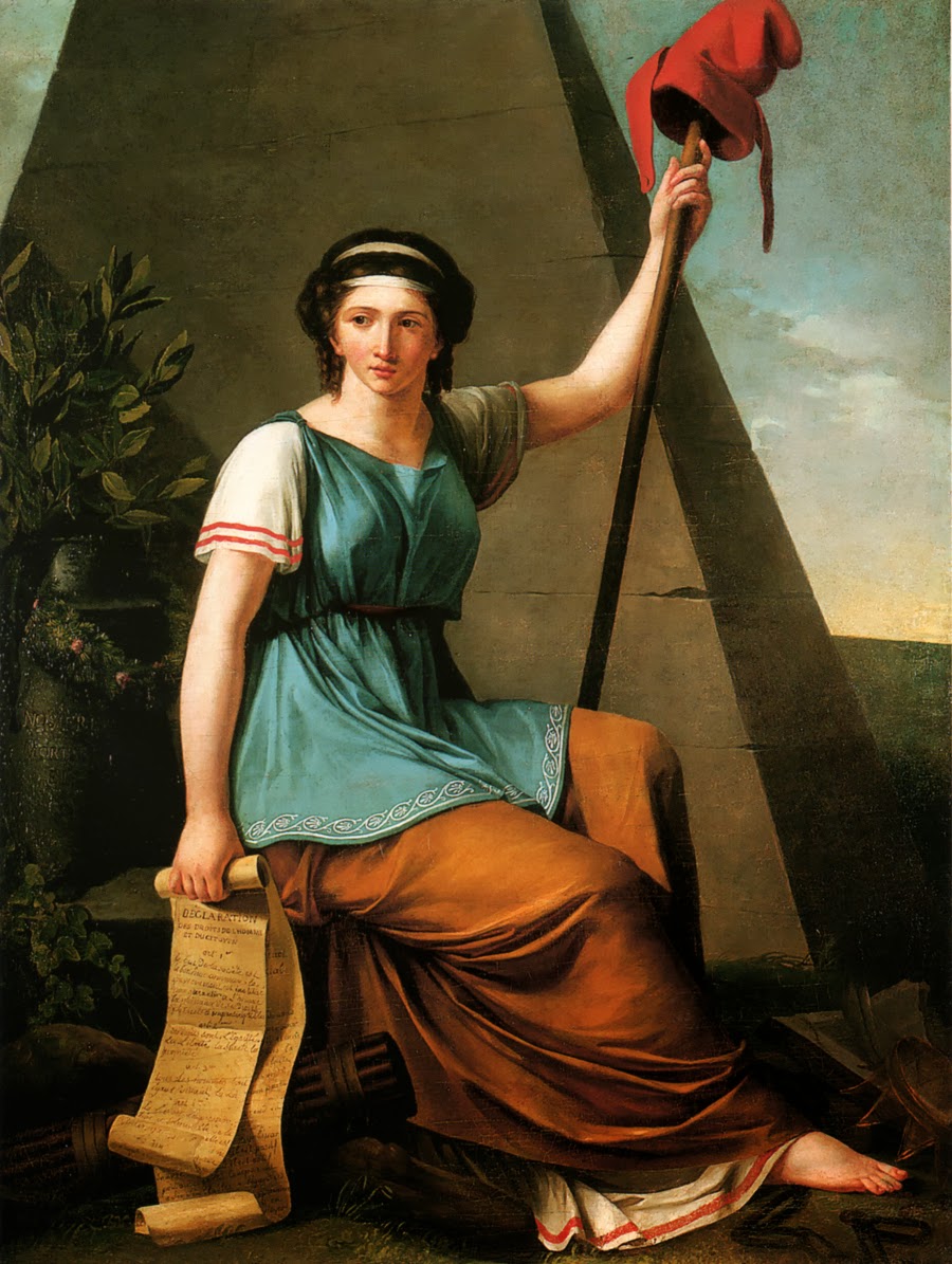 La Liberté, Nanine Vallain 1793
