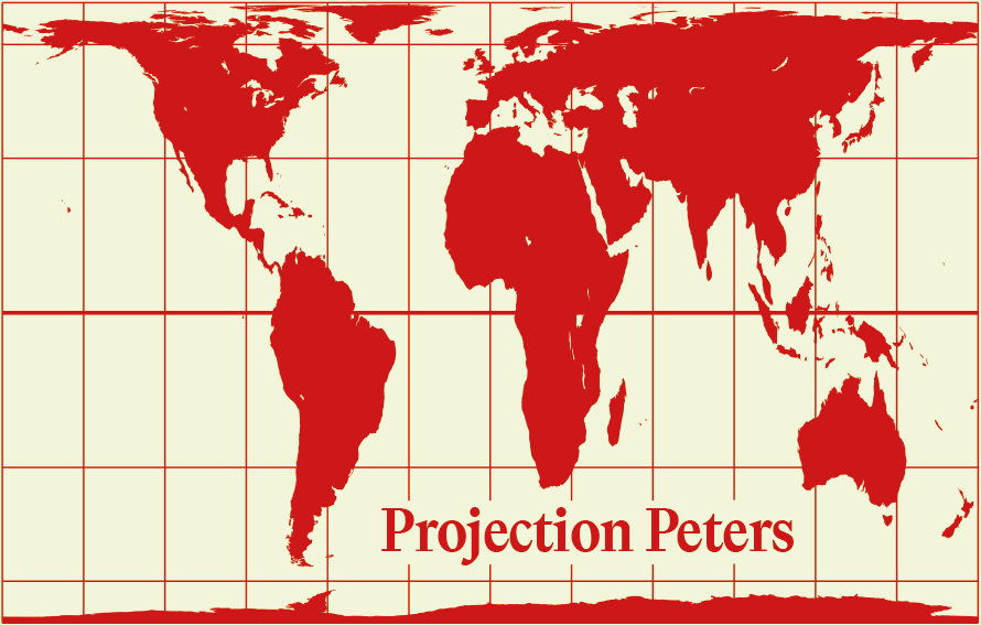 Africa peters projection