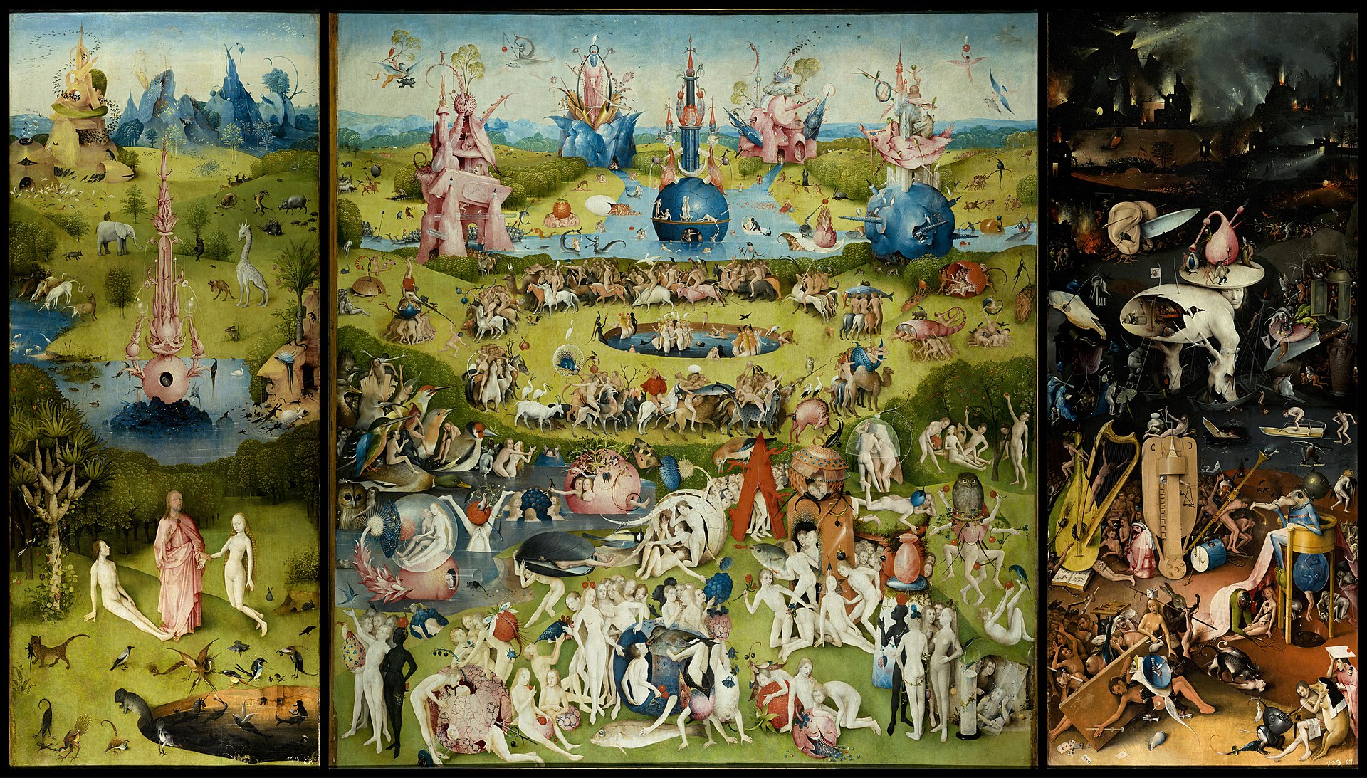 Bosch The Garden of earthly delights 1480 1500