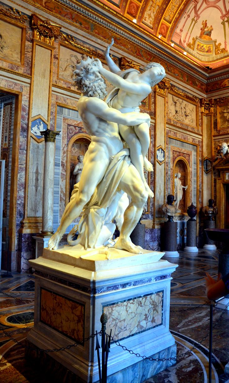 Gian Lorenzo Bernini 1622 L'Enlèvement de Proserpine 1